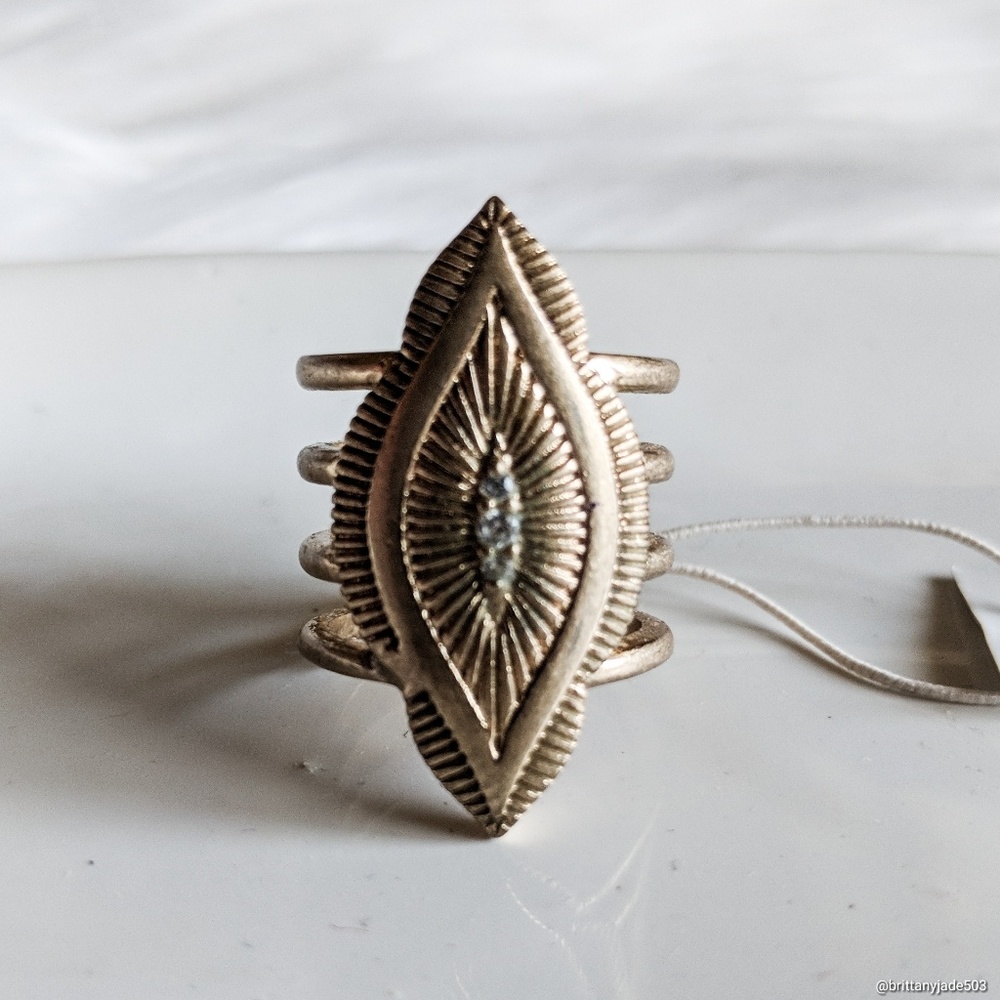 🆕Ettika •Fortune Teller's Secret• Gold Ring - Picture 4 of 7
